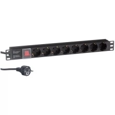 Блок силовых розеток Exegate ServerPro PDU-19H803 Al-8S-EU2-SW