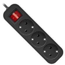 Удлинитель Defender G350 3 Sockets 5m Black 99335