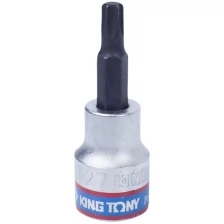 Торцевая насадка (бита) 3/8", TORX, T27, 50мм KING TONY 302327